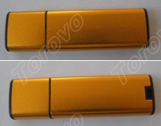 弧形鋁管U盤 磨砂全鋁料商務U盤