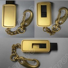 不但個性而且時尚的古銅色推拉U盤