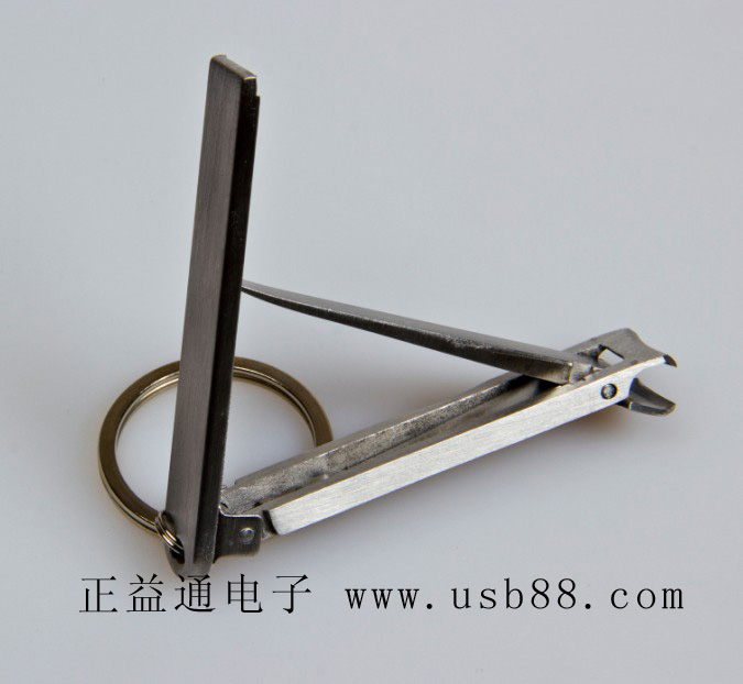 指甲剪U盤開模金屬拉絲工藝